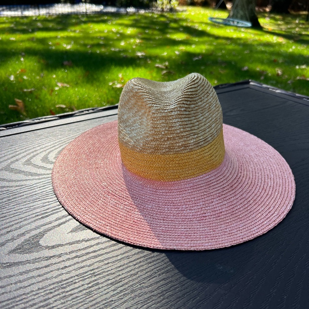 Wyeth Pink and Gold Women's Sun Hat